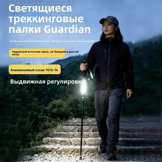 Nordic Walking Poles - Telescopic Folding Trekking Poles for Fitness Walking, 2 pcs